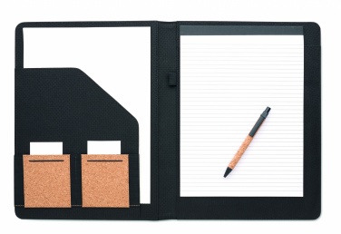 Logotrade promotional giveaway image of: A4 cork conference folder