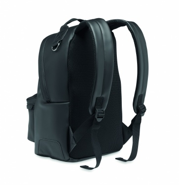 Logo trade business gifts image of: Laptop 15" soft PU backpack