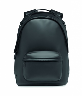 Logo trade promotional giveaways picture of: Laptop 15" soft PU backpack