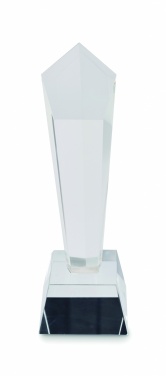 Logo trade promotional items image of: Crystal award in a gift box
