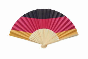 Logo trade promotional gifts image of: Manual fan flag design
