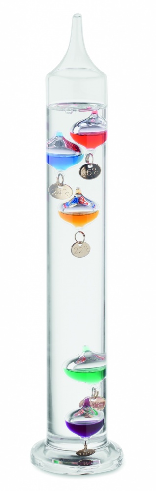 Logo trade advertising product photo of: Galileo thermometer glass 28cm