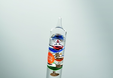 Logo trade promotional products image of: Galileo thermometer glass 28cm