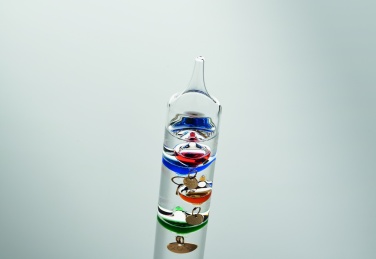 Logo trade advertising products image of: Galileo thermometer glass 28cm