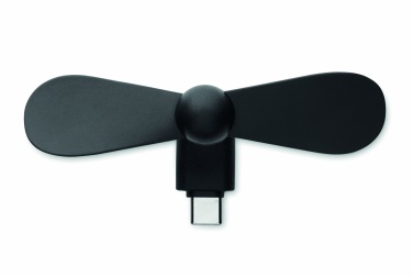 Logo trade business gift photo of: Portable USB-C fan