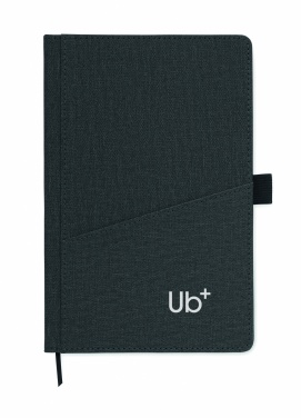 Logotrade promotional gift picture of: A5 notebook PU front pocket
