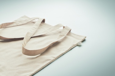 Logo trade promotional merchandise image of: Recycled cotton shopping bag