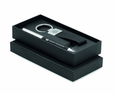 Logo trade promotional giveaways image of: 2 piece gift set in box