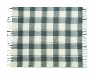 Logo trade promotional item photo of: Chequered mohair blanket