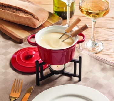 Logotrade promotional products photo of: Ceramic fondue set 300 ml