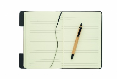 Logo trade promotional giveaways image of: A5 RPET notebook set