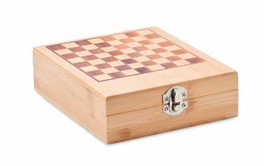 Logo trade promotional gift photo of: Chess board wine set