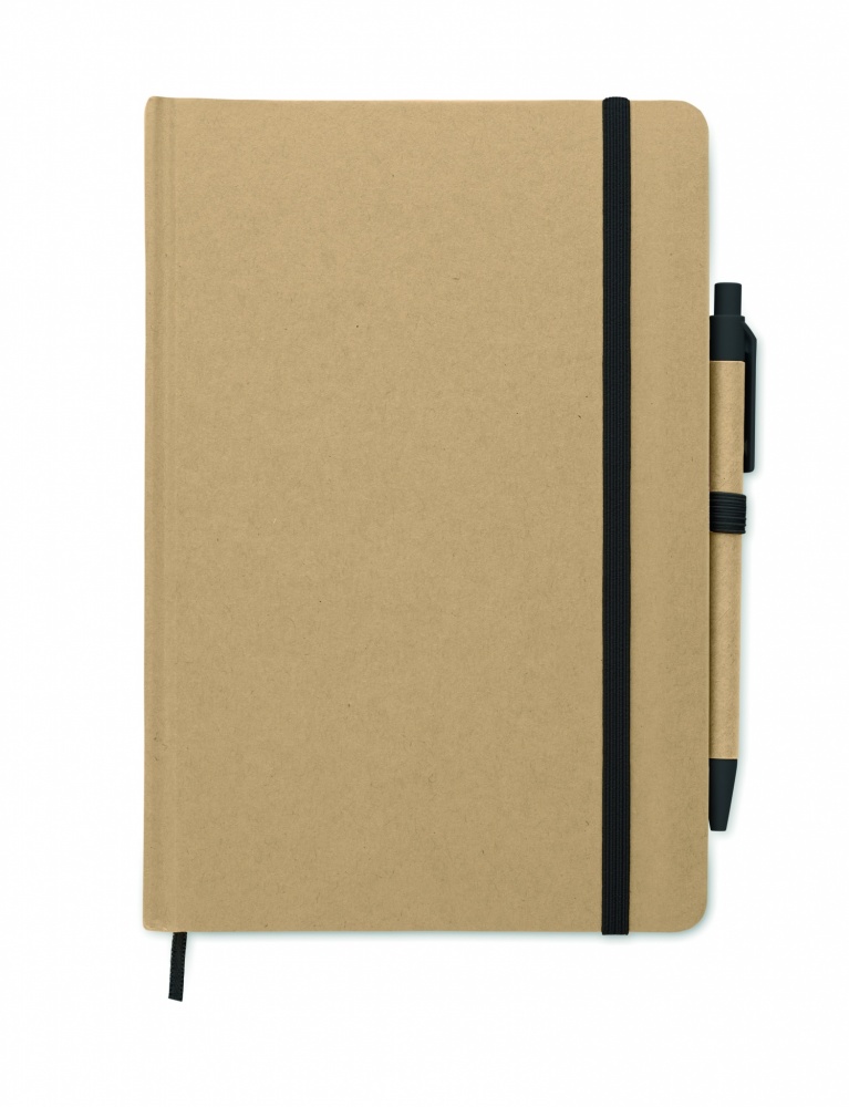 Logotrade business gift image of: Caratil A5 notebook in recycled carton