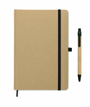 Logotrade corporate gift picture of: Caratil A5 notebook in recycled carton