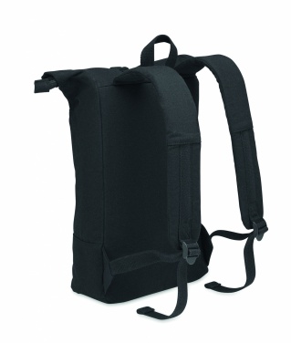 Logo trade promotional giveaways image of: Rolltop 15'' laptop backpack