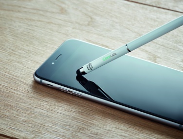 Logo trade promotional gifts image of: Stylus antibacterial pen