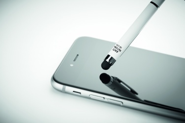 Logo trade advertising products image of: Stylus antibacterial pen