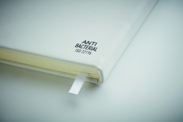 Logo trade corporate gifts image of: A5 antibacterial notebook