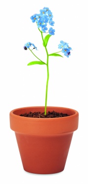Logotrade promotional giveaway image of: Terracotta pot 'forget me not'