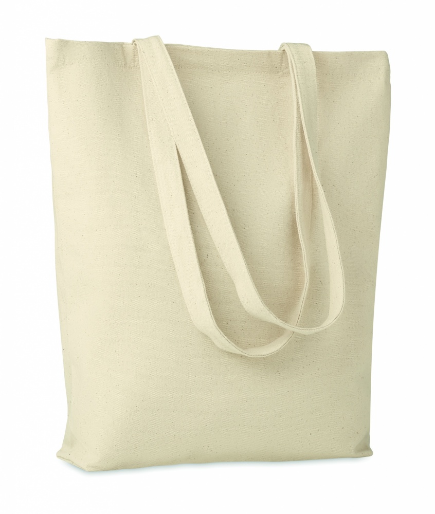 Logo trade advertising product photo of: Canvas shopping bag 270 gr/m²