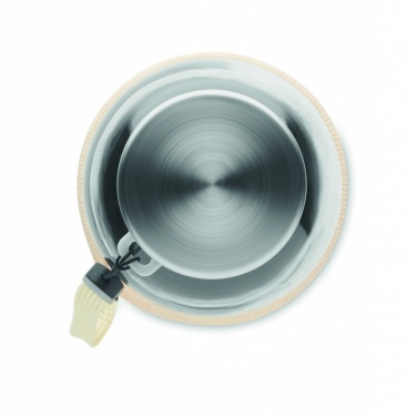 Logo trade promotional gifts image of: Glass bottle in pouch 500ml