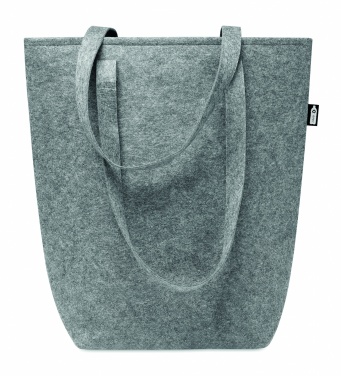 Logo trade promotional gifts picture of: RPET felt shopping bag