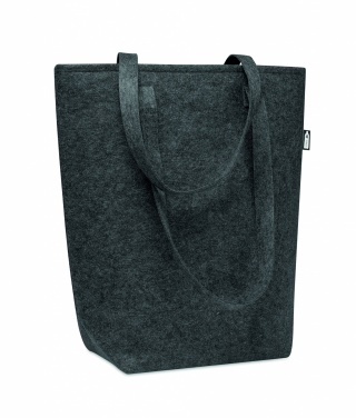 Logo trade business gift photo of: RPET felt shopping bag