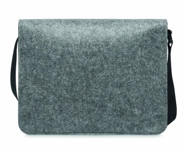 Logo trade promotional gift photo of: RPET felt laptop bag