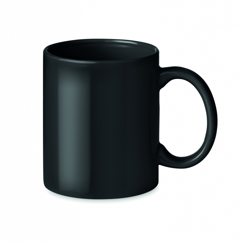 Logo trade promotional item photo of: Coloured ceramic mug 300ml