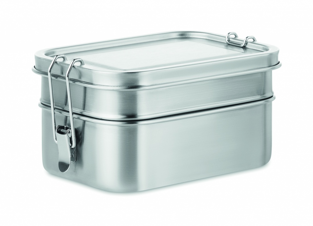 Logo trade promotional gifts picture of: Stainless steel lunch box