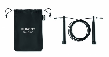 Logotrade promotional products photo of: Speed jumping rope RPET pouch