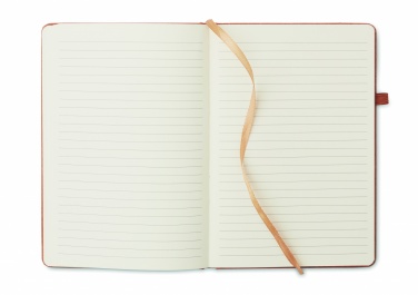 Logotrade advertising products photo of: Recycled Leather A5 notebook