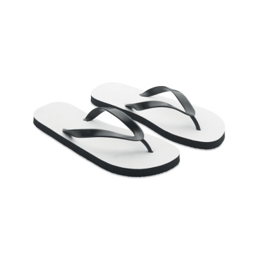 Logo trade promotional items image of: Sublimation beach slippers