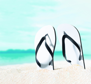 Logotrade promotional gift image of: Sublimation beach slippers