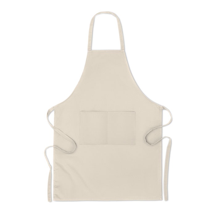 Logo trade promotional products picture of: Organic cotton apron 200 gr/m²