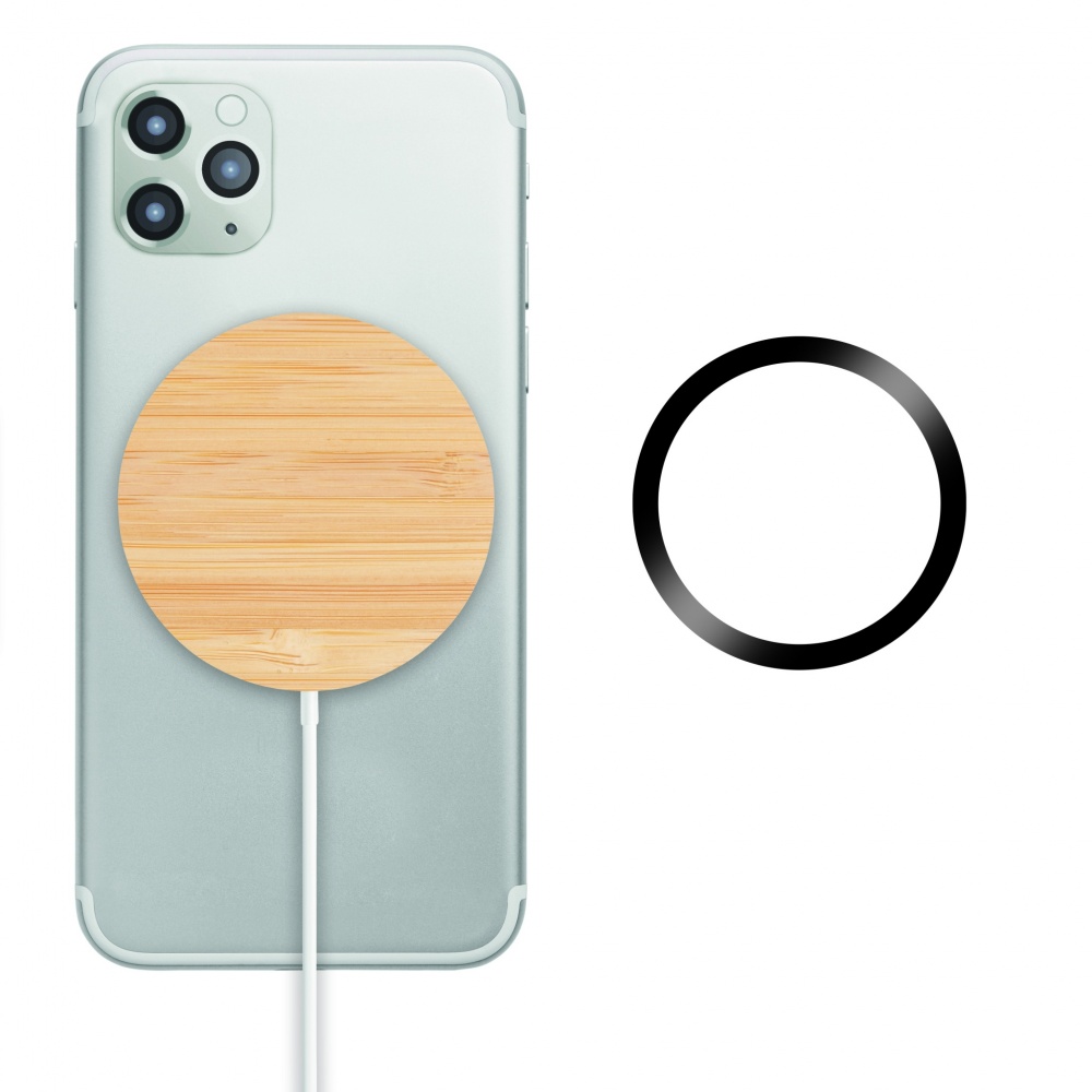 Logotrade promotional merchandise picture of: Magnetic Wireless charger 10W