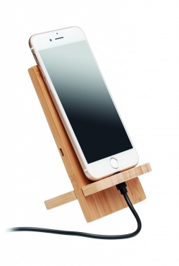 Logo trade promotional giveaway photo of: Wireless charger stand 10W