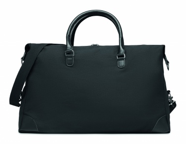 Logo trade promotional gifts picture of: Weekend bag in canvas 340gr/m²