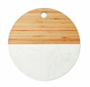 Logotrade promotional gifts photo of: Marble/ bamboo serving board