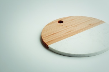 Logotrade promotional merchandise picture of: Marble/ bamboo serving board