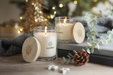 Logo trade business gifts image of: Vanilla fragranced candle