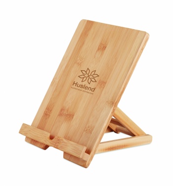 Logotrade promotional item image of: Bamboo tablet stand TUANUI