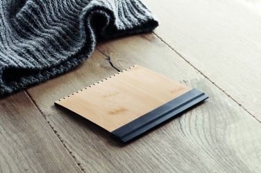 Logo trade advertising products picture of: Bamboo ice scraper