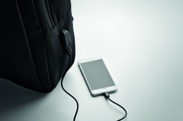 Logotrade promotional giveaways photo of: Laptop backpack in 300D RPET