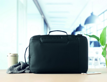 Logotrade promotional giveaways photo of: Laptop backpack in 300D RPET
