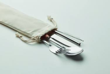 Logo trade advertising products picture of: Cutlery set stainless steel
