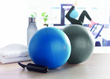 Logo trade promotional merchandise picture of: Small Pilates ball with pump