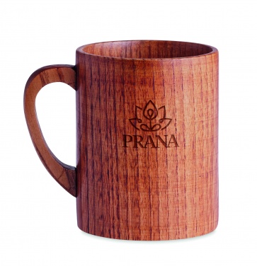 Logotrade promotional merchandise photo of: Oak wooden mug 280 ml