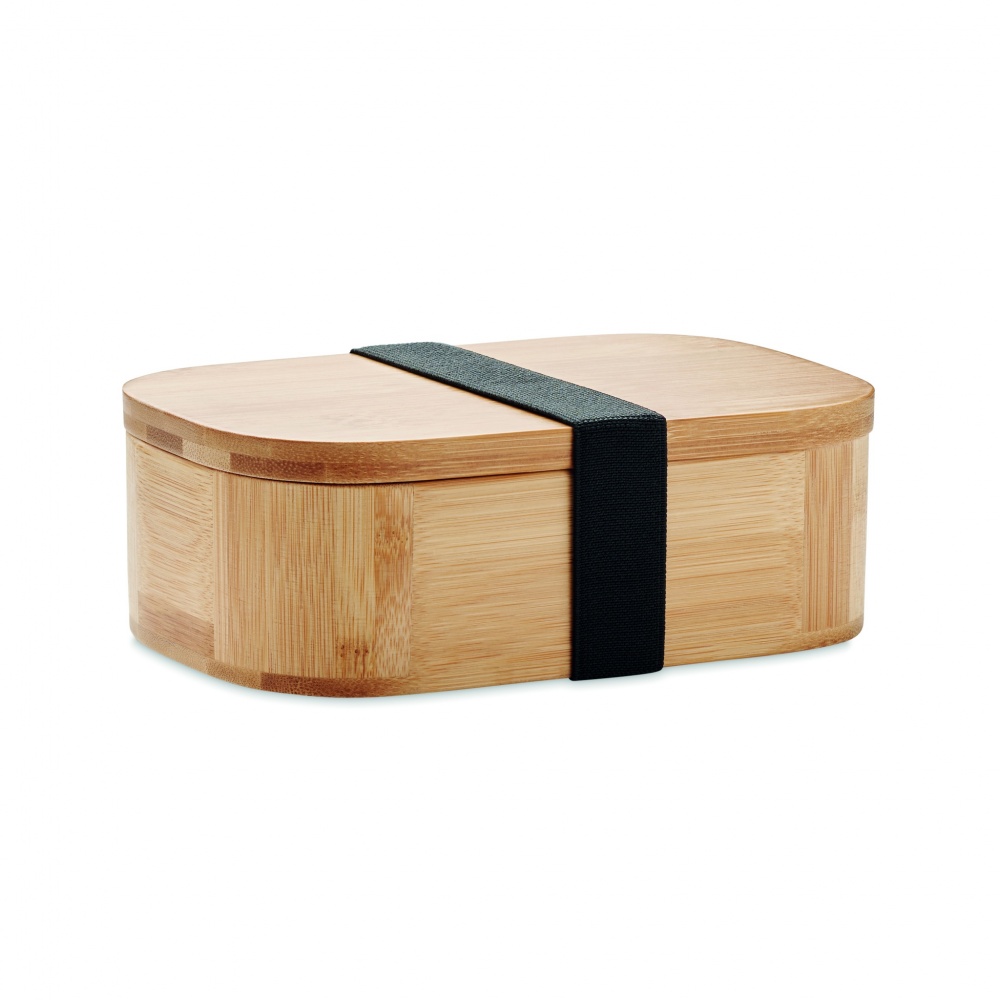 Logo trade promotional merchandise image of: Bamboo lunch box 650ml LADEN