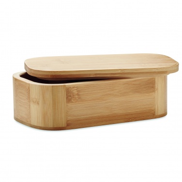Logo trade promotional products picture of: Bamboo lunch box 1000ml LADEN LARGE